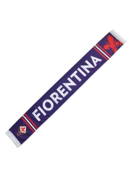 Sciarpa raso di poliestere con giglio rosso ACF Fiorentina